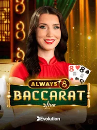 Always 8 Baccarat table at Betify Casino
